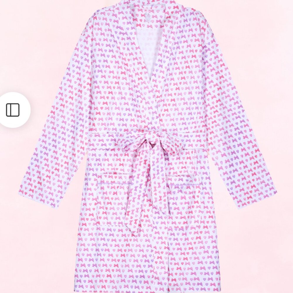 📌NEW Roller Rabbit Disco Bow Blake Robe - Picture 5 of 6